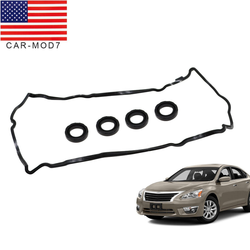 DURAFORCE New Valve Cover Gasket Set w/Grommets for 07-13 Nissan Altima 2.5L DOHC 16V