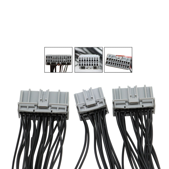 DURAFORCE OBD2A to OBD1 Jumper Harness Adapter for 1996-1998 Honda Civic