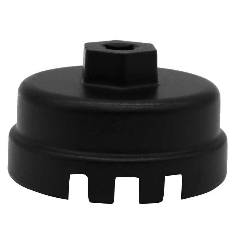 DURAFORCE 64MM Oil Filter Cap Wrench Socket Remover Tool for Toyota Lexus 14 Flutes