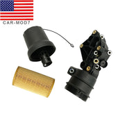 DURAFORCE Oil Filter Housing for Volkswagen Jetta Passat Golf Rabbit Beetle 2.5L