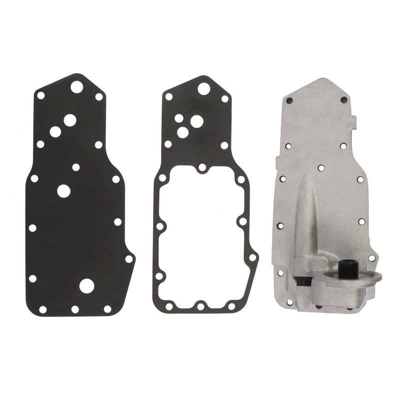 DURAFORCE Oil Filter Mount Housing for Cummins 4934217 6B 6BT 6BTA 5.9L w/Gaskets Set