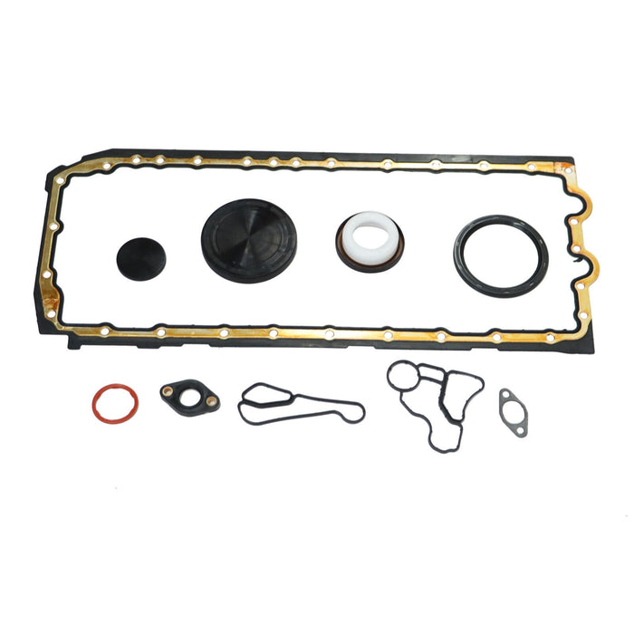 DURAFORCE Oil Pan Gasket Set with Oil Cooler Seal for BMW M135i 335i 435i 535i X5 X6 N54 N