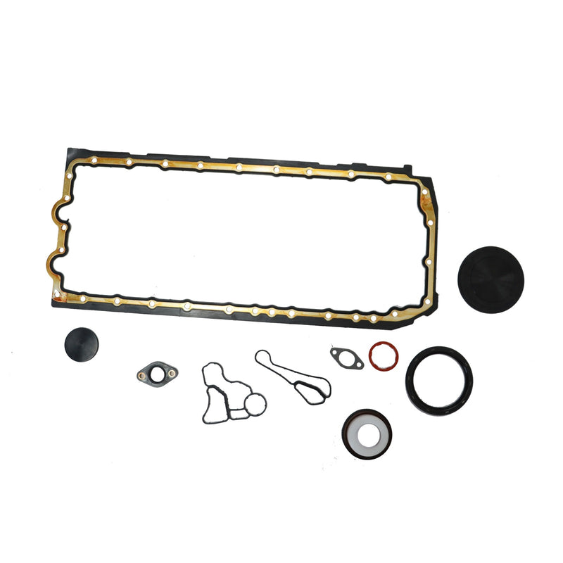 DURAFORCE Oil Pan Gasket Set with Oil Cooler Seal for BMW M135i 335i 435i 535i X5 X6 N54 N