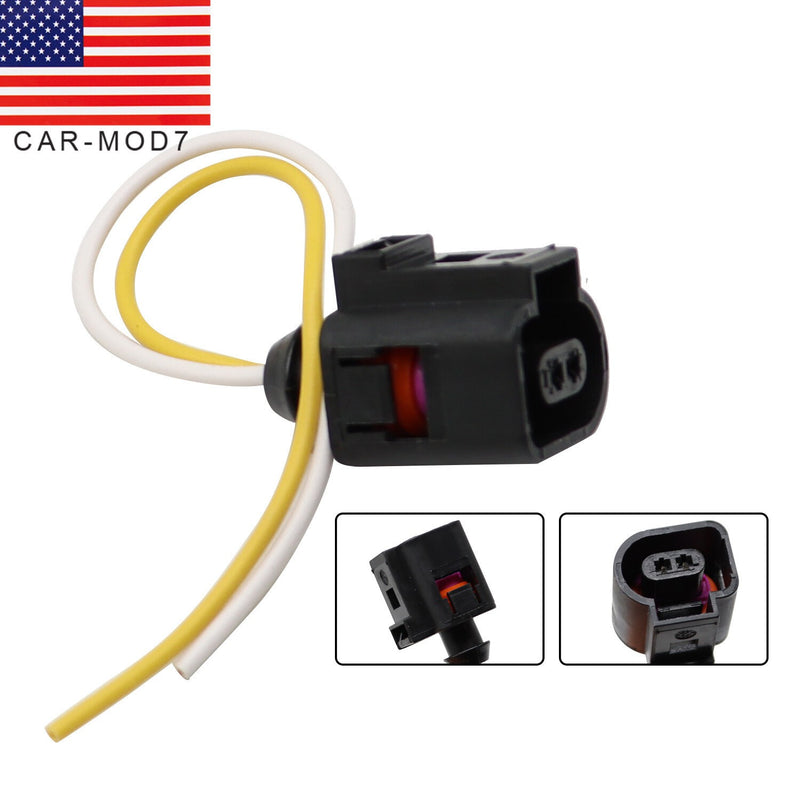 DURAFORCE Outer Ambient Air Temp Sensor Plug Pigtail Wiring for VW Jetta Passat Audi New