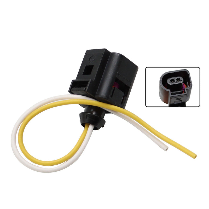 DURAFORCE Outer Ambient Air Temp Sensor Plug Pigtail Wiring for VW Jetta Passat Audi New