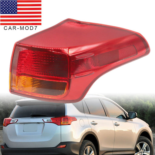 DURAFORCE 2013-2015 Toyota RAV4 Right Outer Halogen Tail Light Assembly Passenger Side