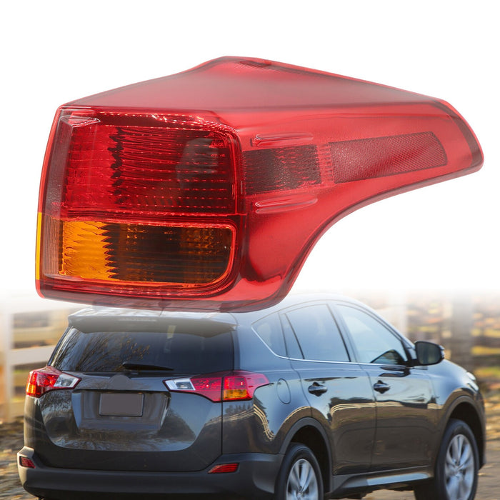 DURAFORCE 2013-2015 Toyota RAV4 Right Outer Halogen Tail Light Assembly Passenger Side