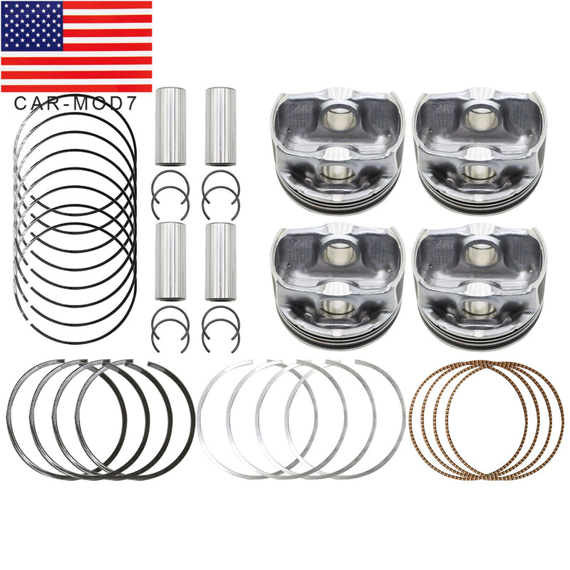 DURAFORCE Oversize +0.50MM Piston Ring Kit for 14-19 Hyundai Kia Forte Forte5 2.0L