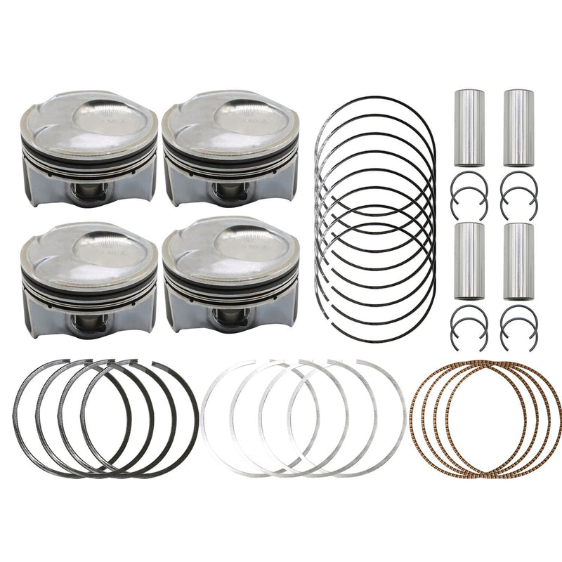 DURAFORCE Oversize +0.50MM Piston Ring Kit for 14-19 Hyundai Kia Forte Forte5 2.0L