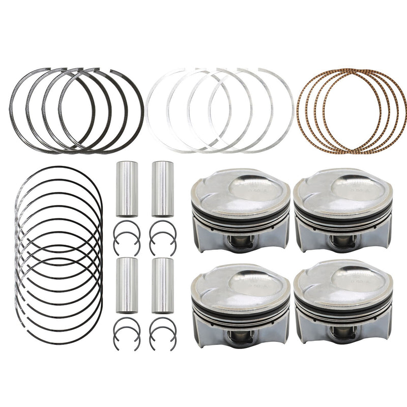 DURAFORCE Oversize +0.50MM Piston Ring Kit for 14-19 Hyundai Kia Forte Forte5 2.0L