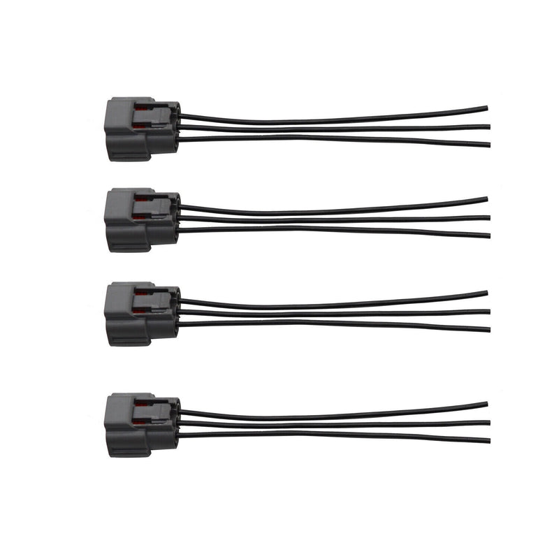 DURAFORCE Pack of 4 Ignition Coil Connectors Wiring Harness for Nissan Altima 2002-2018