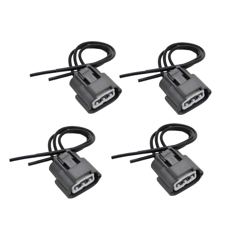DURAFORCE Pack of 4 Ignition Coil Connectors Wiring Harness for Nissan Altima 2002-2018