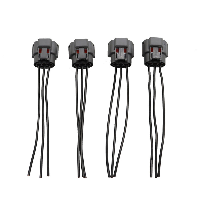 DURAFORCE Pack of 4 Ignition Coil Connectors Wiring Harness for Nissan Altima 2002-2018