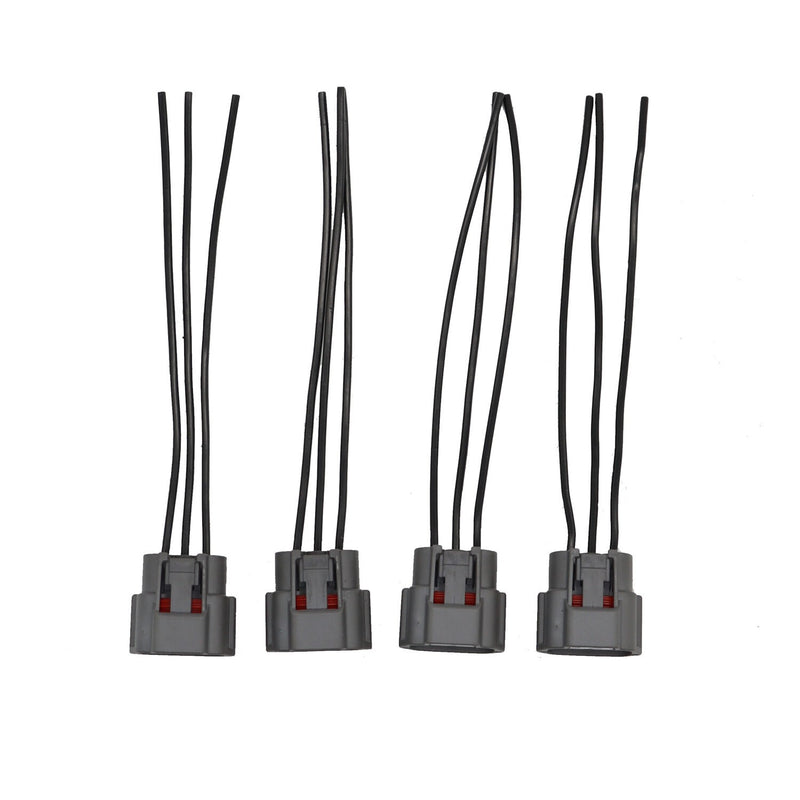 DURAFORCE Pack of 4 Ignition Coil Connectors Wiring Harness for Nissan Altima 2002-2018