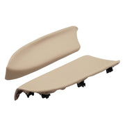 DURAFORCE Beige Leather Front Door Armrest Pair LH & RH for 2008-2012 Honda Accord