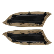 DURAFORCE Beige Leather Front Door Armrest Pair LH & RH for 2008-2012 Honda Accord
