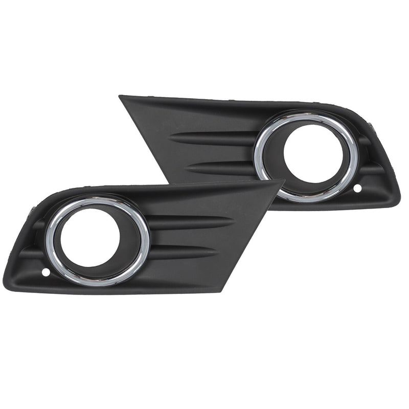 DURAFORCE Honda Pilot 2012-2015 Bumper Fog Light Pair with Chrome Trim & Cover