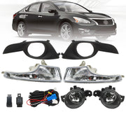 DURAFORCE Pair Fog Light & Corner Turn Signal for 2013-2015 Nissan Altima w/ Wiring