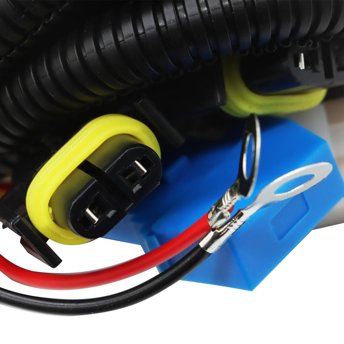 DURAFORCE Pair Fog Light & Corner Turn Signal for 2013-2015 Nissan Altima w/ Wiring