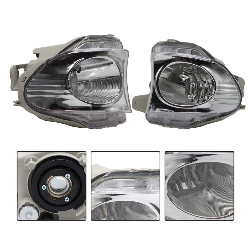 DURAFORCE Lexus ES350 Fog Lights 2010-2012 Front Bumper Driving Lamps Pair