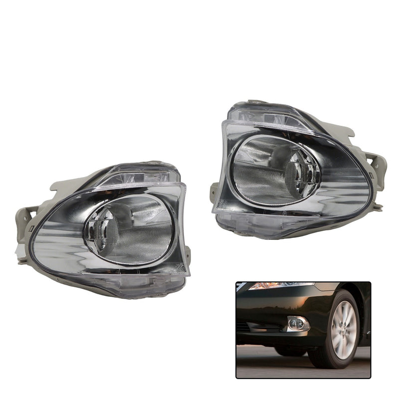 DURAFORCE Lexus ES350 Fog Lights 2010-2012 Front Bumper Driving Lamps Pair