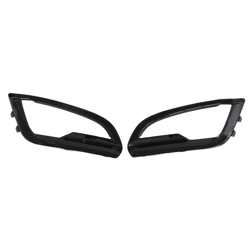 DURAFORCE Ford EcoSport 2018-2021 Fog Light Bezel Cover Frame Black Pair