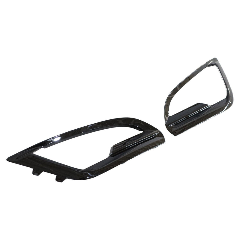 DURAFORCE Ford EcoSport 2018-2021 Fog Light Bezel Cover Frame Black Pair