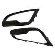 DURAFORCE Ford EcoSport 2018-2021 Fog Light Bezel Cover Frame Black Pair