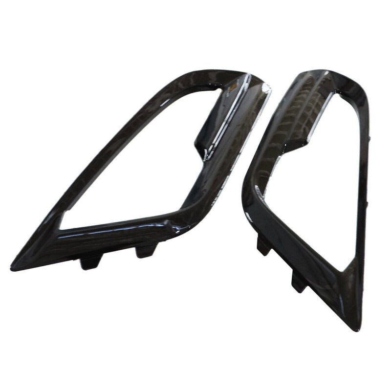 DURAFORCE Ford EcoSport 2018-2021 Fog Light Bezel Cover Frame Black Pair