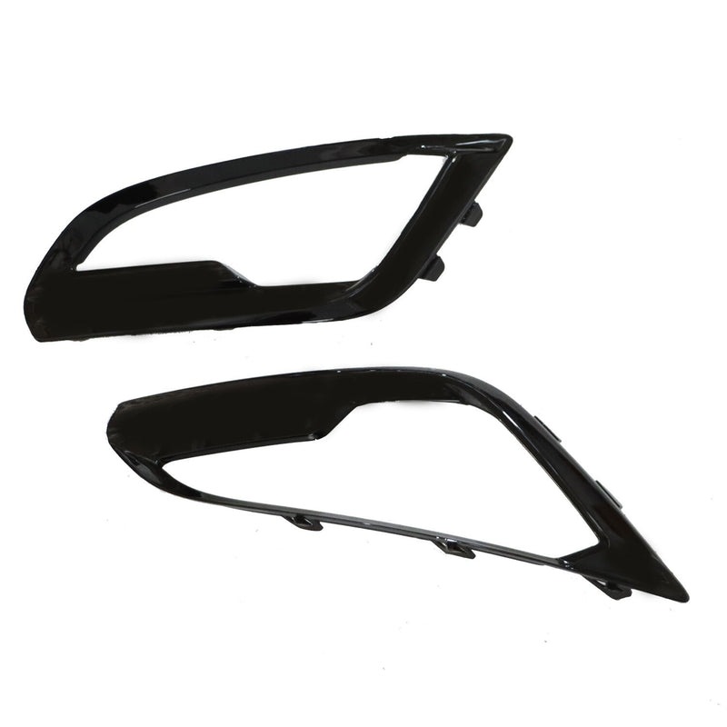 DURAFORCE Ford EcoSport 2018-2021 Fog Light Bezel Cover Frame Black Pair