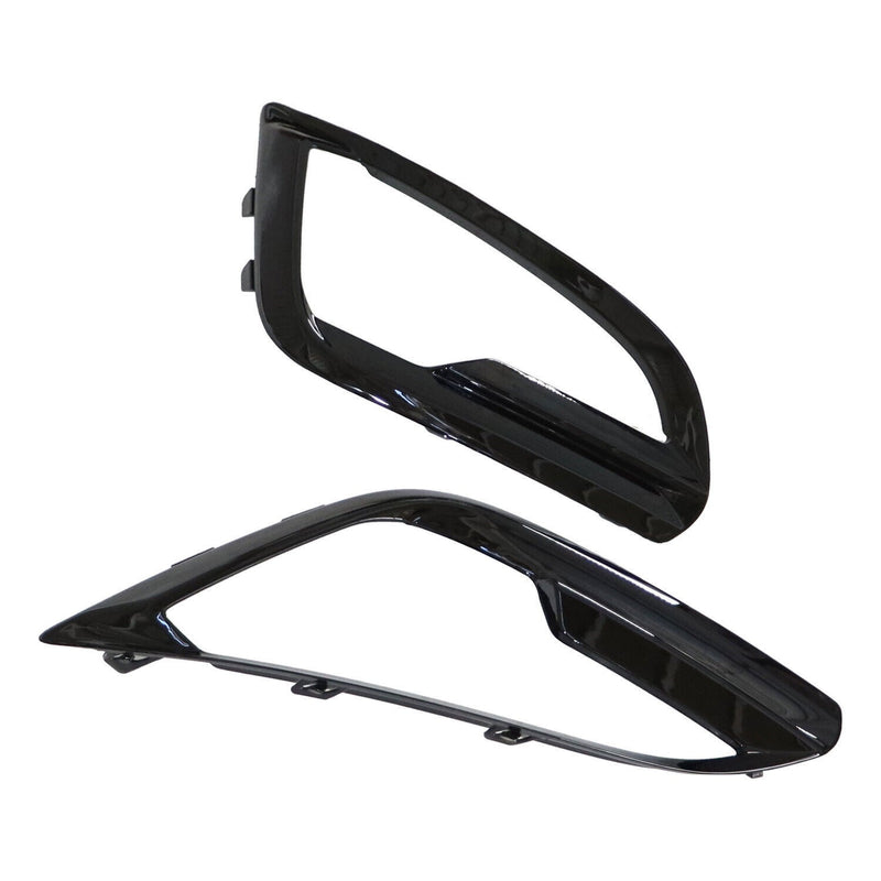 DURAFORCE Ford EcoSport 2018-2021 Fog Light Bezel Cover Frame Black Pair