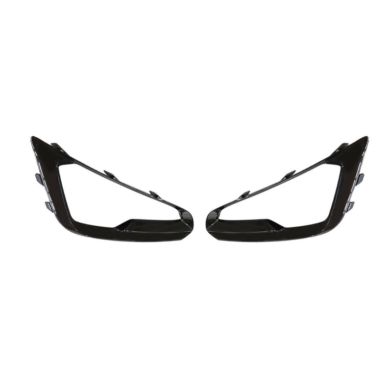 DURAFORCE Ford EcoSport 2018-2021 Fog Light Bezel Cover Frame Black Pair