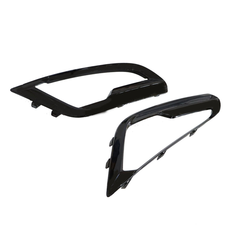 DURAFORCE Ford EcoSport 2018-2021 Fog Light Bezel Cover Frame Black Pair