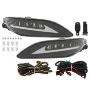 DURAFORCE LED Fog Lights Pair for 2005-2008 Toyota Corolla & 2002-2004 Camry Bumper Lamps