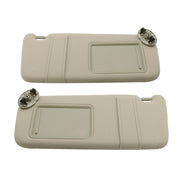 DURAFORCE Pair Sun Visors Left & Right for 2007-2011 Toyota Camry Beige Tan