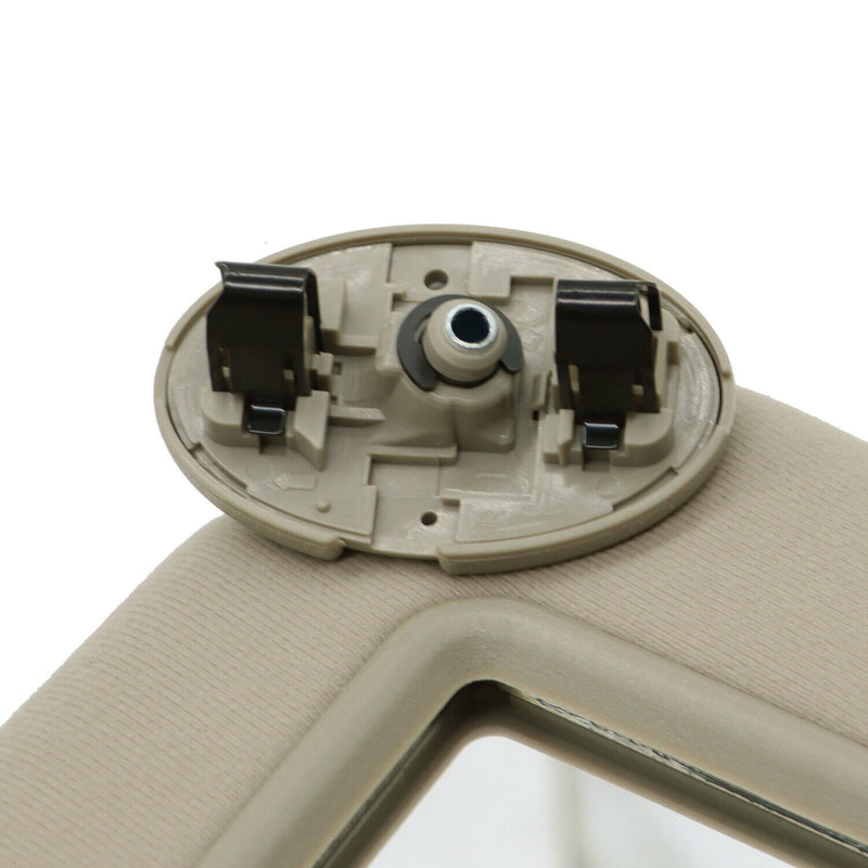 DURAFORCE Pair Sun Visors Left & Right for 2007-2011 Toyota Camry Beige Tan