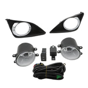 DURAFORCE 2009-2010 Toyota Corolla Clear Fog Lights Pair w/ Covers & Switch