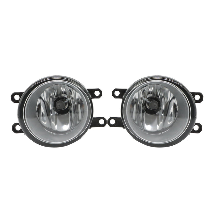 DURAFORCE 2009-2010 Toyota Corolla Clear Fog Lights Pair w/ Covers & Switch