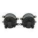 DURAFORCE 2009-2010 Toyota Corolla Clear Fog Lights Pair w/ Covers & Switch