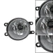 DURAFORCE 2009-2010 Toyota Corolla Clear Fog Lights Pair w/ Covers & Switch