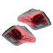 DURAFORCE 2016-18 Toyota RAV4 Left & Right Tail Light Outer Rear Halogen Pair
