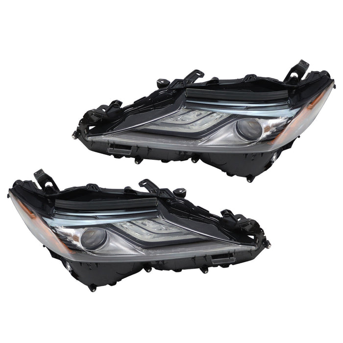 DURAFORCE 2018-2022 Toyota Camry XSE XLE Full LED Headlights Pair Left & Right Side