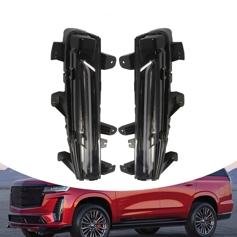 DURAFORCE Pair for 2021-2023 Cadillac Escalade LED Fog Light Daytime Running Lamp DRL
