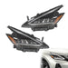 DURAFORCE 2022-2023 Nissan Murano LED Headlights Black Housing Factory Headlamps Pair