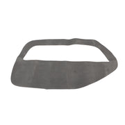 DURAFORCE Pair of Black Leather Door Panel Inserts for Ford Mustang 2005-2009