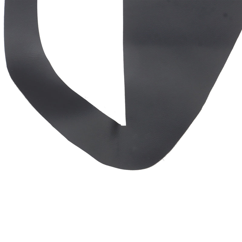 DURAFORCE Pair of Black Leather Door Panel Inserts for Ford Mustang 2005-2009