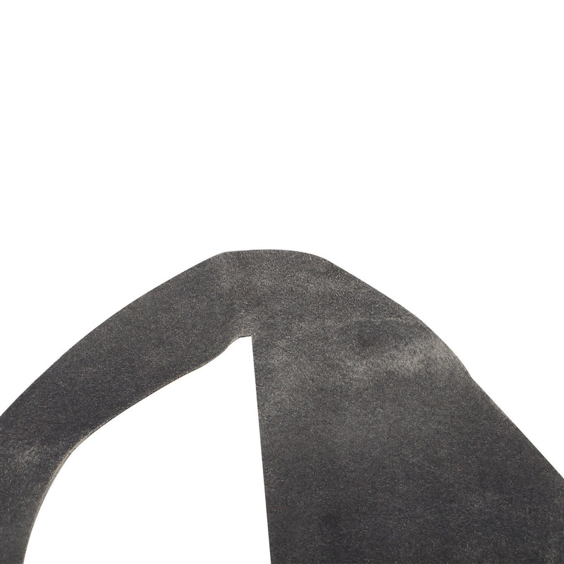 DURAFORCE Pair of Black Leather Door Panel Inserts for Ford Mustang 2005-2009
