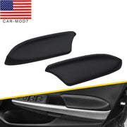 DURAFORCE Pair for Honda Accord 2008-2012 Front Door Armrest Lid Cover Black Sedan