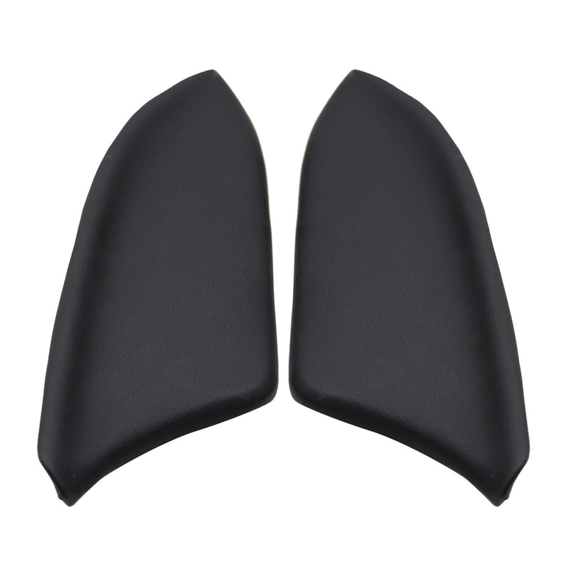 DURAFORCE Pair for Honda Accord 2008-2012 Front Door Armrest Lid Cover Black Sedan