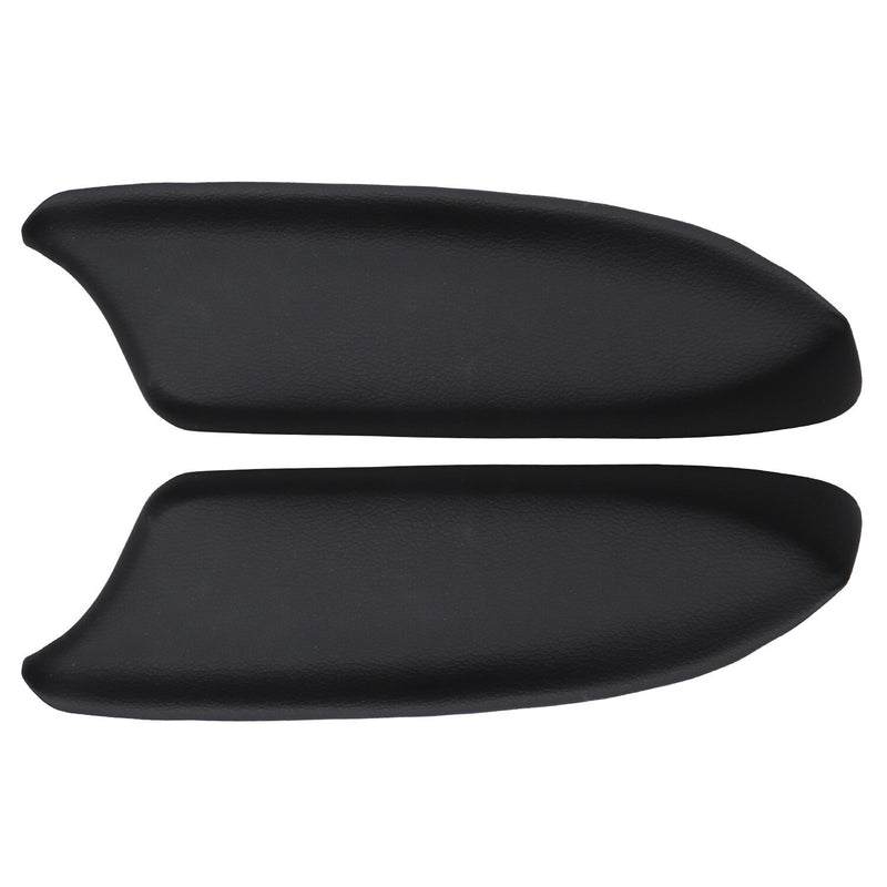 DURAFORCE Pair for Honda Accord 2008-2012 Front Door Armrest Lid Cover Black Sedan